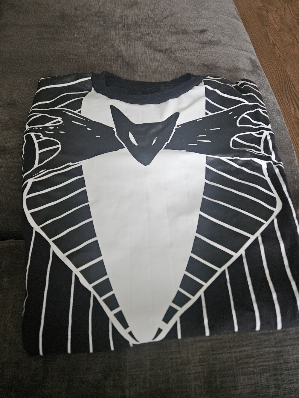 Disney The Nightmare Before Christmas Black & White Logo Tee